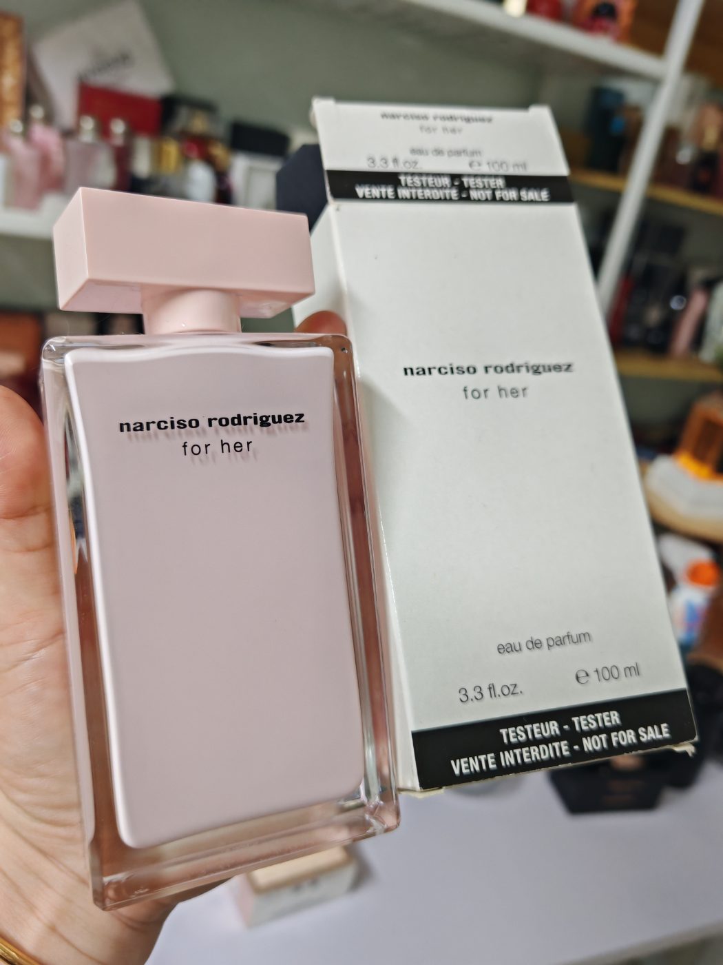 NARCISO 👸🇲🇾Tester Narciso edp -Nar hồng
