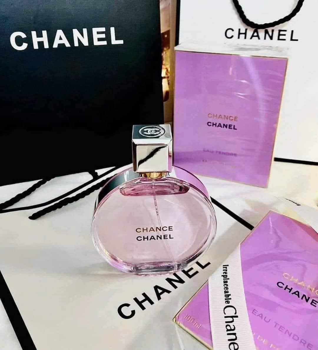 Chanel 🇲🇾👸📦Chanel chance eau tender edp(hồng )