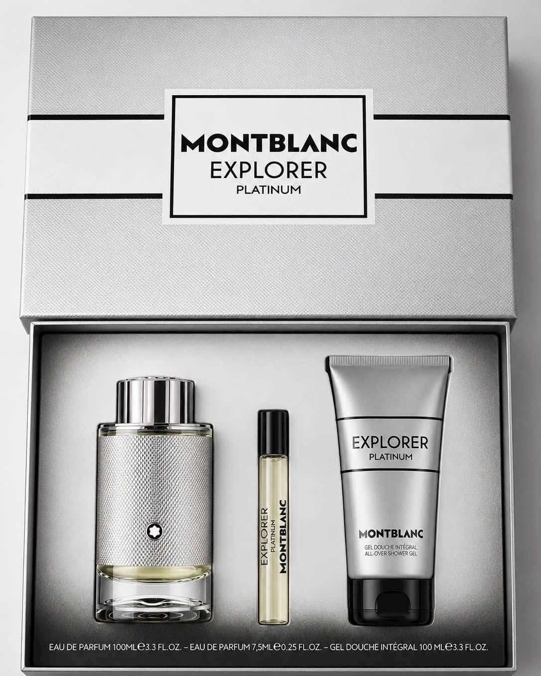 Montblanc 🇻🇳📦👨⚕️Set 3 món Montblanc explore platinum