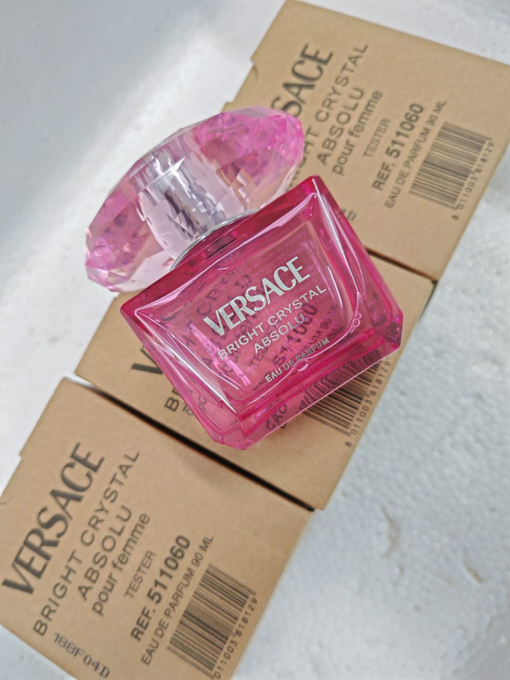 Versace 🇲🇾👸Tester hộp trắng Versace absolute hồng đậm