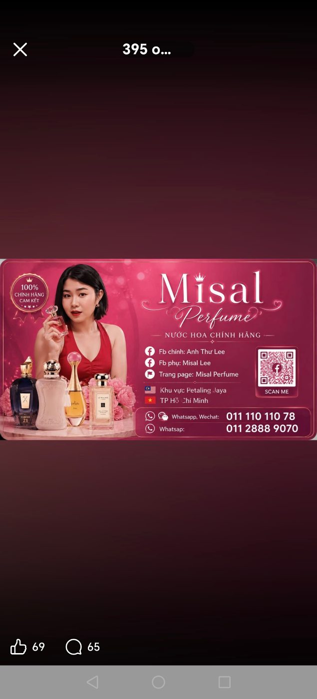 Misal Perfume — Authentic fragrances, Malaysia · Vietnam