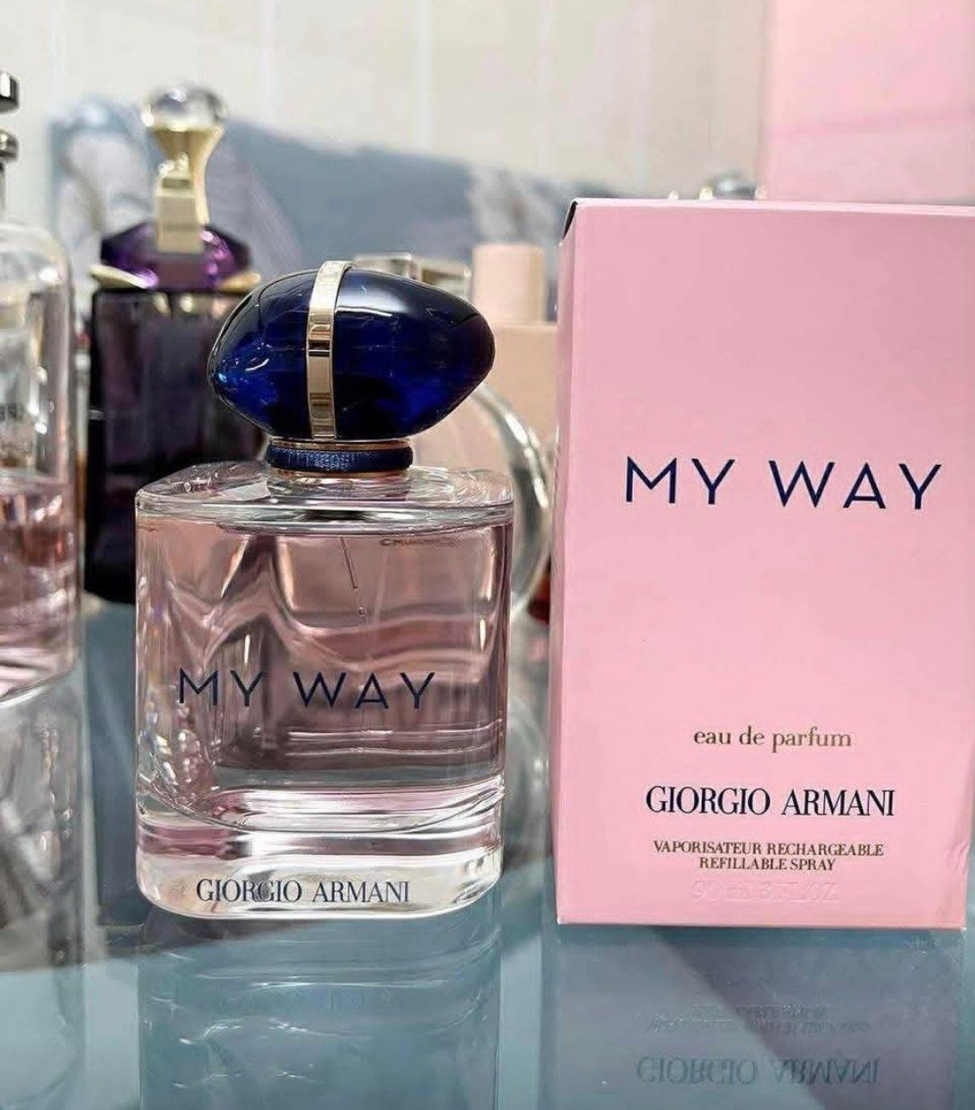 GIORGIO ARMANI 🇲🇾👸fullbox 90ml My way edp