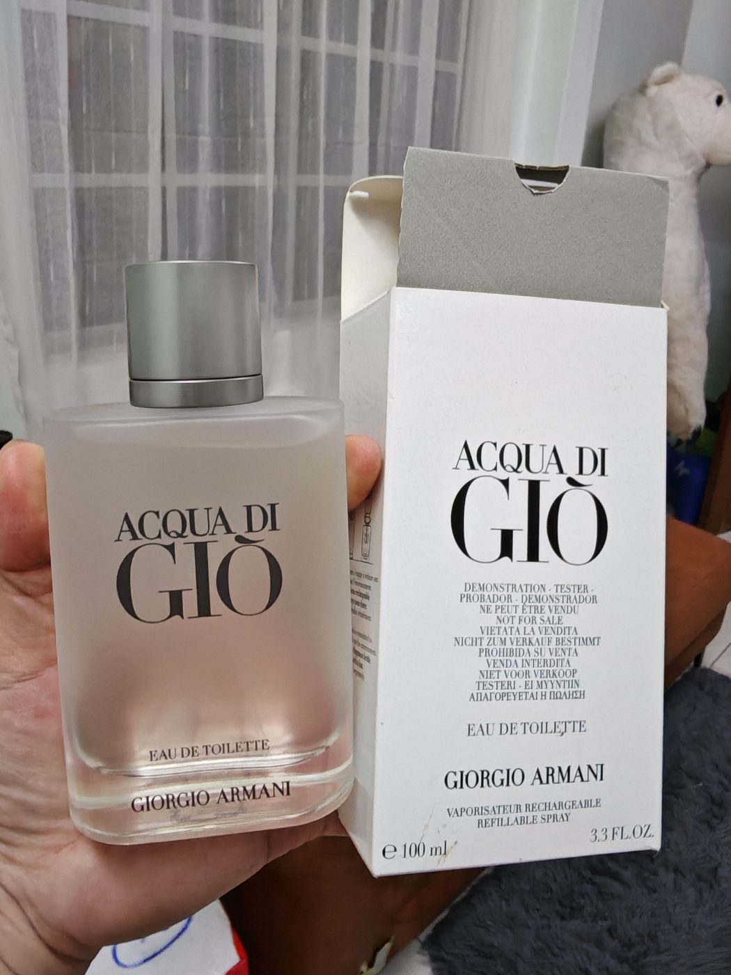 GIORGIO ARMANI 🇲🇾👨⚕️ tester hộp trắng Gio edt