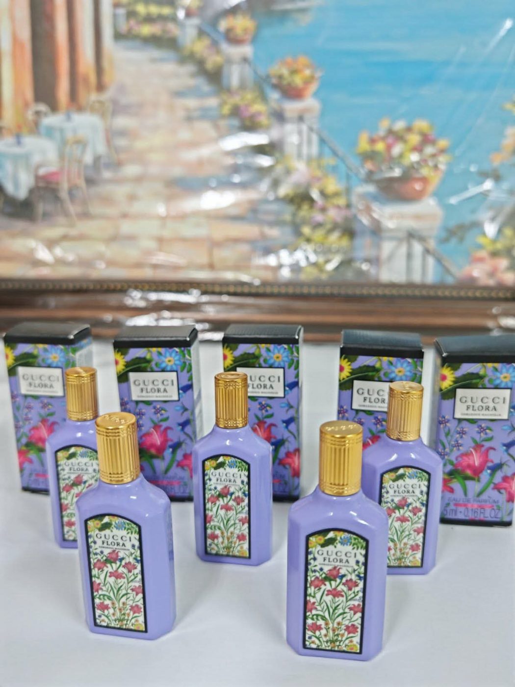 Gucci 🇲🇾👸mini 5ml Flora Gorgeous Magnolia edp