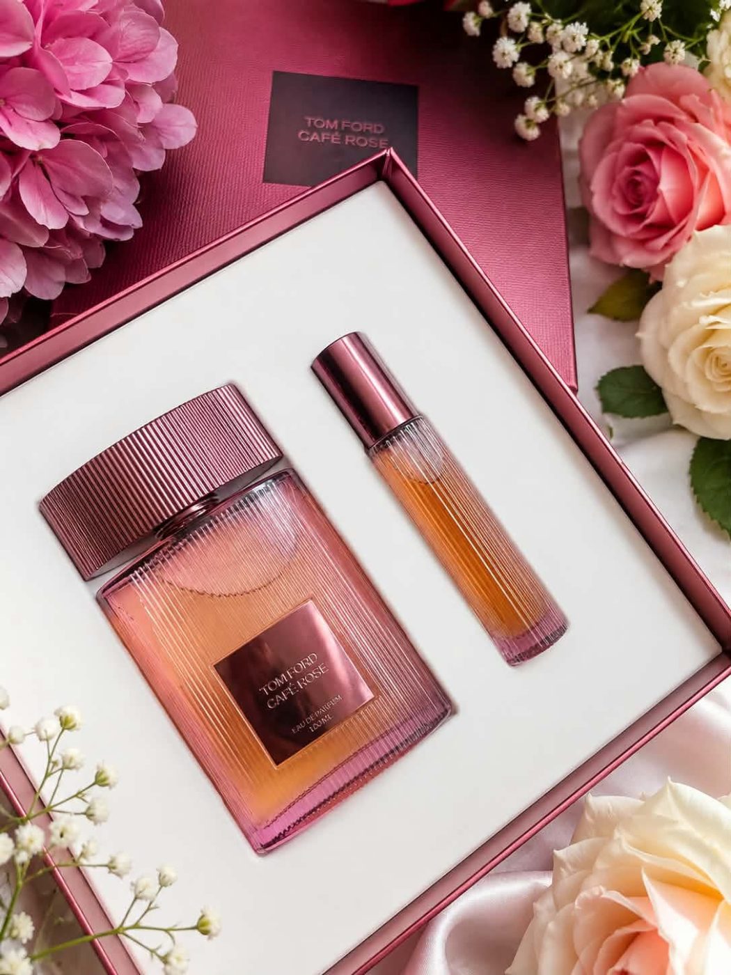 Tomford 🇲🇾👸 set 2 chai Tomford Cafe Rose edp