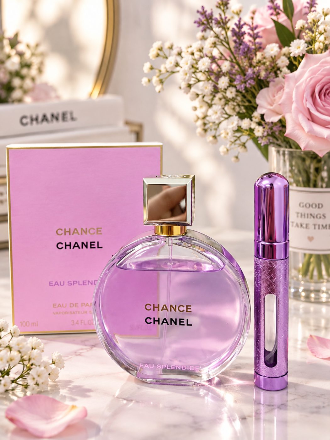 Chanel 🇲🇾👸💉chiết Chanel tím eau Spendide